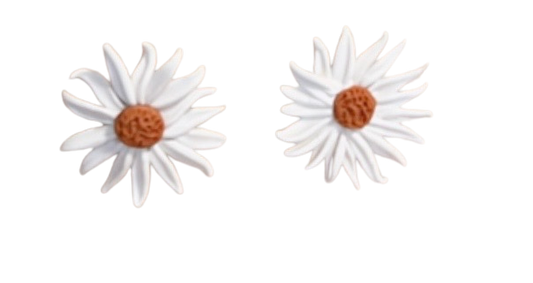 White Flower Studs