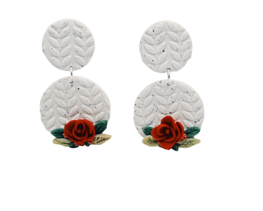 Rose Blossom Earrings