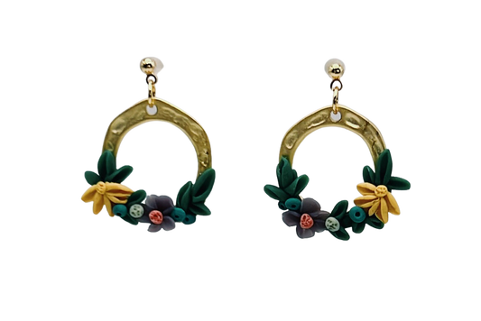 Mini Floral Garden Earrings